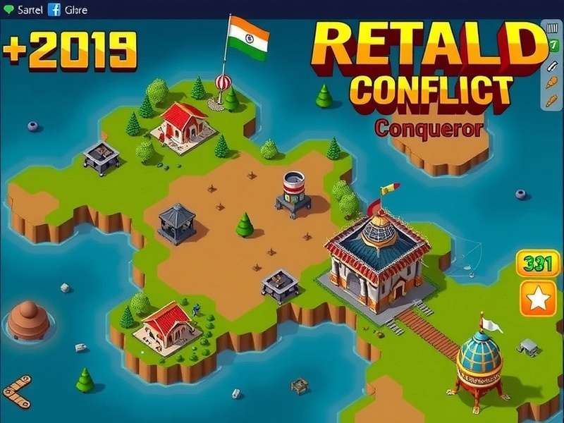 Papad Conflict Conqueror gameplay screenshot